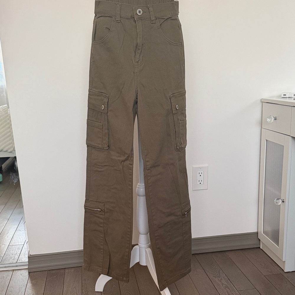 Brown Cargo Pants
